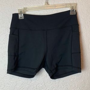 Zyia active hustle short large 3” matte black